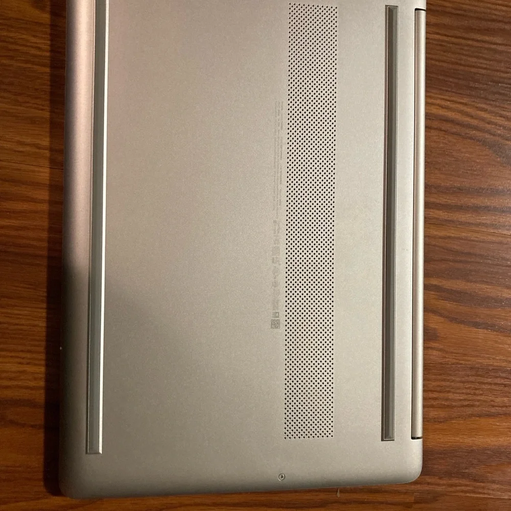 HP Metallic Silver Laptop